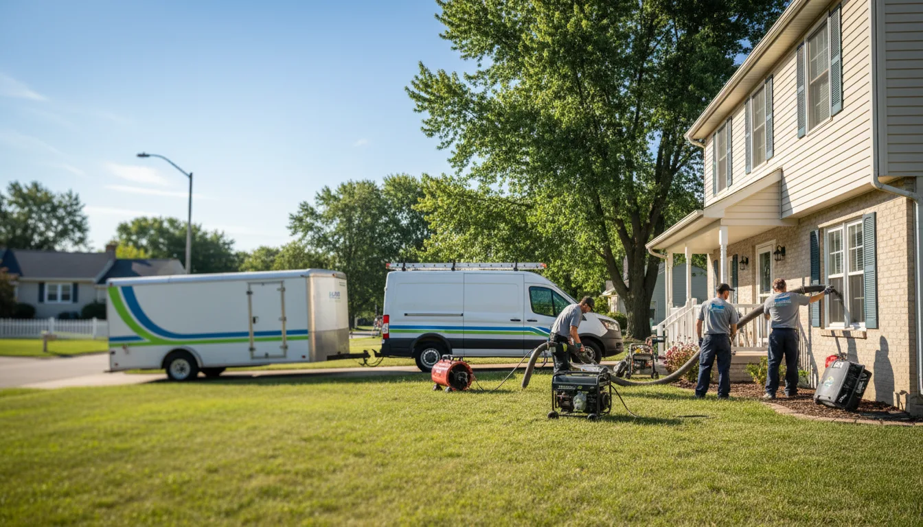 Flooded Basement Restoration And Cleanup With Repair in Caraway, AR near me